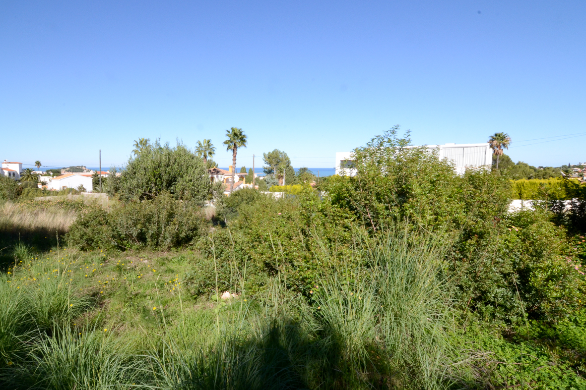Plot with views in Dénia.