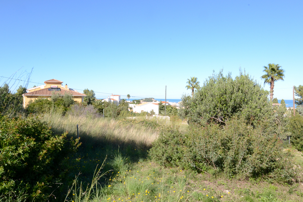 Plot with views in Dénia.